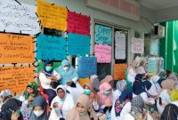 Ratusan Tenaga Kesehatan RSUD CB Ternate Boikot Ruang IGD