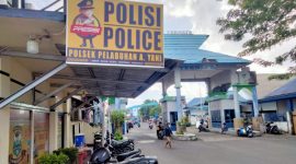 Kantor Polsek Pelabuhan Ahmad Yani, Kota Ternate. Foto: Rakyatmu