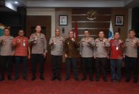 Kapolda Maluku Utara Irjen Pol Midi Siswoko Kunjungi Wali Kota Ternate M. Tauhid Soleman di Kantor Wali Kota Ternate