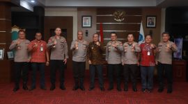 Kapolda Maluku Utara Irjen Pol Midi Siswoko Kunjungi Wali Kota Ternate M. Tauhid Soleman di Kantor Wali Kota Ternate