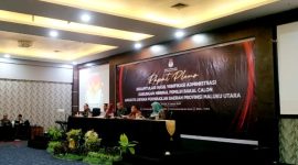 Rapat Pleno Rekapitulasi Hasil Verfikasi Administrasi Dukungan Minimal Pemilihan Bakal Calon Anggota DPD Provinsi Maluku Utara