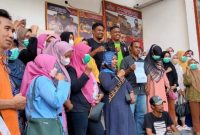 Tenaga Kesehatan RSUD Chasan Boesoirie Melaporkan Ketua DPRD Maluku Utara Kuntu Daud ke Ditreskrimsus Polda Maluku Utara