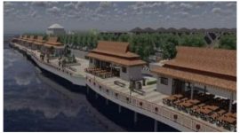 Desain Awal Kawasan Kuliner Anjungan Kelurahan Makassar Timur (Istimewa)
