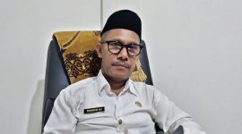 Kepala Dinas Sosial Kota Ternate Bahruddin Abdul Kadir. (Rakyatmu)