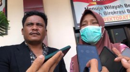 Korban Bersama Kuasa Hukumnya Melapotkan R ke Polda Maluku Utara (Istimewa)