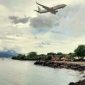 Lokasi Pelabuhan Bongkar Muat Kapal Milik PT. Thanaga Sumudera Line di Pantai Daulasi, Kota Ternate. (Rakyatmu)