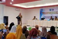 Sambutan Wali Kota Ternate M. Tauhid Soleman dalam Bimtek Dapodik (Rakyatmu)