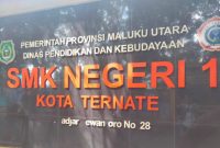 Sekolah Menengah Kejuruan (SMK) Negeri 1 Ternate, Maluku Utara (Rakyatmu)