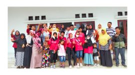 Tujuh Peserta dari Kepulauan Sula yang Mengikuti Festival Tunas Bahasa Ibu Nasional di Jakarta. (Rakyatmu)