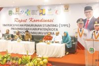 Kepala Bappelibangda Kota Ternate Rizal Marsaoly Bersama Enam Pemateri Lainnya. (Rakyatmu)