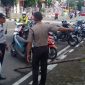 Dishub Kota Ternate Melakukan Penertiban Kendaraan Roda Dua di Depan RS Darma Ibu. (Rakyatmu)