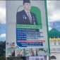 Baliho Ikram Malang Sangadji di Kabupaten Kepulauan Sula. (linksatu)