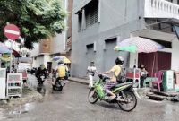 Tanda Larangan Masuk, Kelurahan Gamalama. (Rakyatmu)