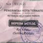 Karcis Sepeda Motor Sekali Masuk. (Rakyatmu)