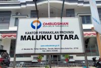 Kantor Ombudsman Maluku Utara. (Rakyatmu)