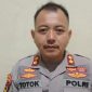 Kapolre Kabupaten Pulau Taliabu AKBP Totok Handoyo. (Rakyatmu)