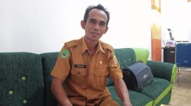 Kepala BPBD Kabupaten Pulau Taliabu, Gafarudin. (Rakyatmu)