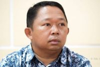 Kepala Bappelitbangda Kota Ternate, Rizal Marsaoly. (Ko Edo Huka)