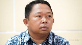 Kepala Bappelitbangda Kota Ternate, Rizal Marsaoly. (Ko Edo Huka)