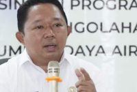 Kepala Bappelitbangda Kota Ternate Rizal Marsaoly. (Rakyatmu)
