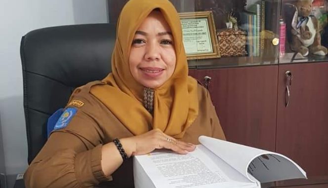 Kepala Dinas Kesehatan Kota Ternate, dr. Fathiyah Suma. (FB: Fatia Suma)