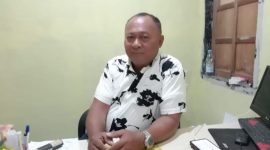 Kepala Dinas Sosial Kabupaten Pulau Taliabu, La Utu Ahmadi. (Rakyatmu)