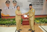 Penyerahan Dokumen Musrenbang RKPD Tahun 2024. (Humas for Rakyatmu)