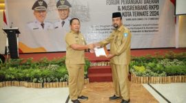 Penyerahan Dokumen Musrenbang RKPD Tahun 2024. (Humas for Rakyatmu)