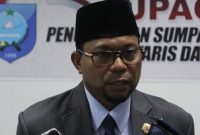 Sekretaris Daerah (Sekda) Kota Ternate, Jusuf Sunya. (Rakyatmu)