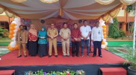Suasana Usia Pembukaan Gelar Karya Skensa SMK 1 Negeri Kota Ternate. (Rakyatmu)