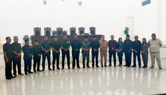 Usai Paripurna 10 Ranperda dan 17 Propemperda. (Istimewa)