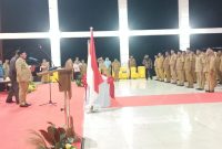 Suasana Pelantikan Pjs. Kepala Desa. (Istimewa)