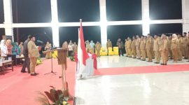 Suasana Pelantikan Pjs. Kepala Desa. (Istimewa)