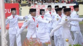 Paskibraka Kota Ternate Tahun 2019. (Rakyatmu)