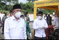 Wali Kota dan Wakil Wali Kota Ternate Saat Mendaftar di KPU Tahun 2020. (Rakyatmu)