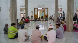 Harita Nickel Bagikan Santunan dan Bingkisan Lebaran. (Istimewa/Rakyatmu)
