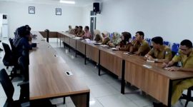 Pertemuan Pansus LKPJ dan Bappelitbangda Kota Ternate. (Rakyatmu)