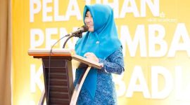 Ketua TP-PKK Kota Ternate, Marliza M. Tauhid. (FB: Liza Marsaoly)
