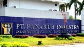 PT. Panarub Industry, Kota Tangerang, Provinsi Banten (Istimewah/Rakyatm)