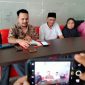 Keluarga Ahli Waris Saat Melakukan Konferensi Pers di Hotel Corner Didampingi Kuasa Hukum Syafrin S. Aman (Rakyatmu)
