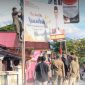 Satpol-PP bersama Linmas Melakukan Penertiban Baliho (Rakyatmu)