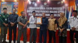 DPW PBB Maluku Utara Melakukan Pendaftaran ke KPU (Rakyatmu)