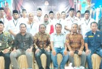DPC Partai Gerindra Kabupaten Pulau Taliabu Foto Bersama Usai Mendaftar di KPU (Rakyatmu)
