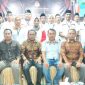DPC Partai Gerindra Kabupaten Pulau Taliabu Foto Bersama Usai Mendaftar di KPU (Rakyatmu)