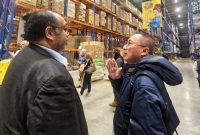 Wali Kota Ternate M. Tauhid Soleman saat Promosi Produk UMKM di Belanda (Rakyatmu)