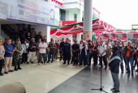 Keterwakilan Karyawan PT. KMS Menyampaikan Persoalan yang Dihadapi Saat Hearing Terbuka dengan Wali Kota Ternate M. Tauhid Soleman pada 1 Mei 2023 (Rakyatmu)