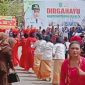 Suasana Tarian Tradisional Usai HUT Kabupaten Kepulauan Sula ke 20 (Rakyatmu)
