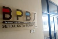 BPBJ Setda Kota Ternate. (Rakyatmu)