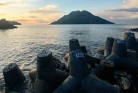 Tetrapod Dermaga Hiri. (Istimewa/Rakyatmu)
