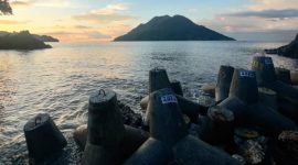 Tetrapod Dermaga Hiri. (Istimewa/Rakyatmu)